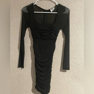 Princess Poly black‎ body con dress size 4